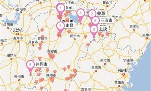 江西旅游攻略自驾游线路推荐地图图片_江西旅游攻略自驾游线路推荐地图图片大全