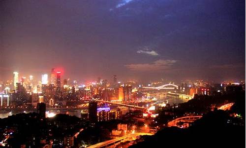 重庆热门景点 南山一棵松 夜景_重庆南山一棵树夜景时间