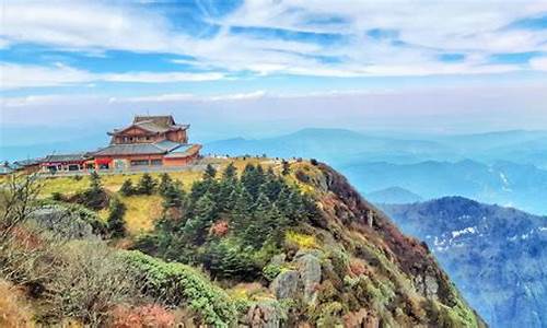 峨眉山风景区_峨眉山风景区全景游览图